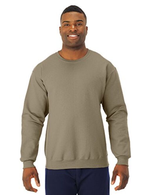 Jerzees Men's Pill Resistant Long Sleeve Crewneck Sweatshirt