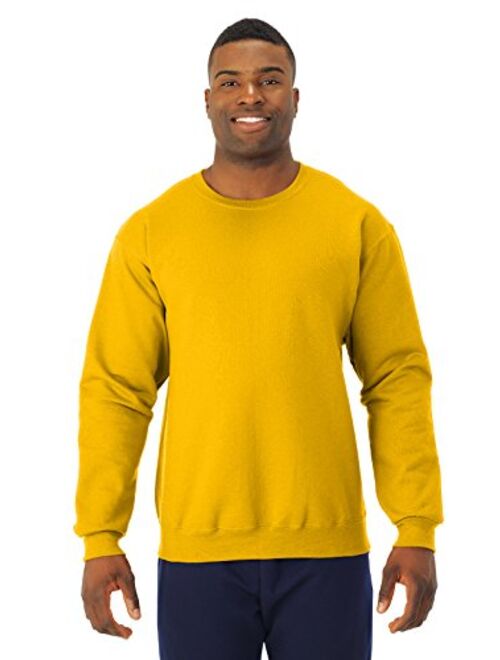 Jerzees Men's Pill Resistant Long Sleeve Crewneck Sweatshirt