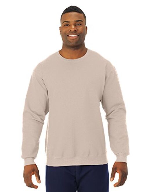 Jerzees Men's Pill Resistant Long Sleeve Crewneck Sweatshirt