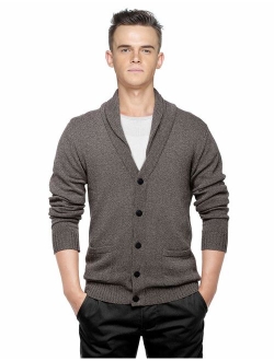 Match Men's K|G Series Shawl Collar Cardigan Sweater