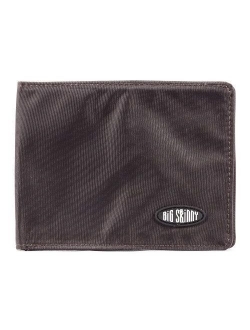 Big Skinny Men's Super Skinny Bi-Fold Slim Wallet, Holds Up to 30 Cards