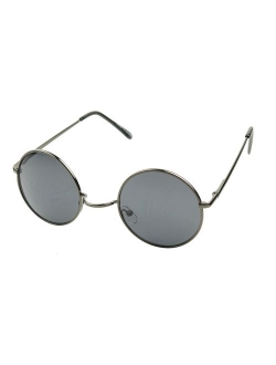 ShadyVEU Retro John Lennon Style Sunglasses Round Colorful Tint Groovy Hippie Wire Shades