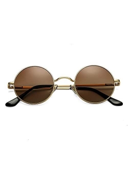 Pro Acme Retro Small Round Polarized Sunglasses for Men Women John Lennon Style