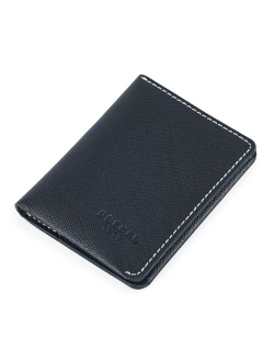 DUEBEL Full-grain Genuine Leather Slim Front Pocket Wallets, Minimalist Thin Card Holder, Card Case Wallet