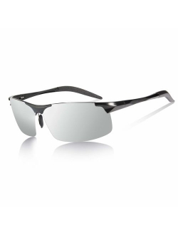 YIMI Polarized Photochromic Driving z87 Sunglasses For Men Women Day and Night