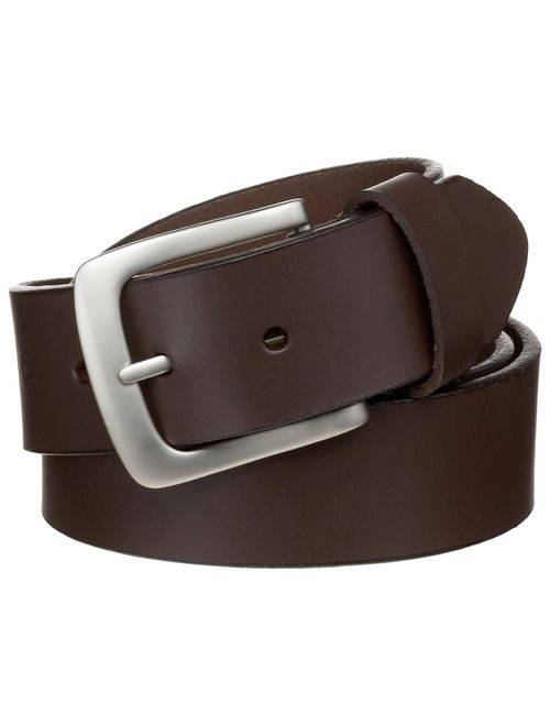 Danbury Men's 1 1/2" Basic Bridle Leather Work Belt