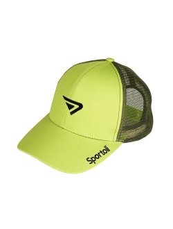 Sportoli Adult and Kids Cotton Blend and Mesh Snapback Trucker Baseball Cap Hat