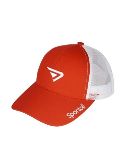 Sportoli Adult and Kids Cotton Blend and Mesh Snapback Trucker Baseball Cap Hat