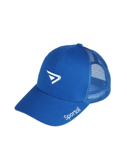 Sportoli Adult and Kids Cotton Blend and Mesh Snapback Trucker Baseball Cap Hat