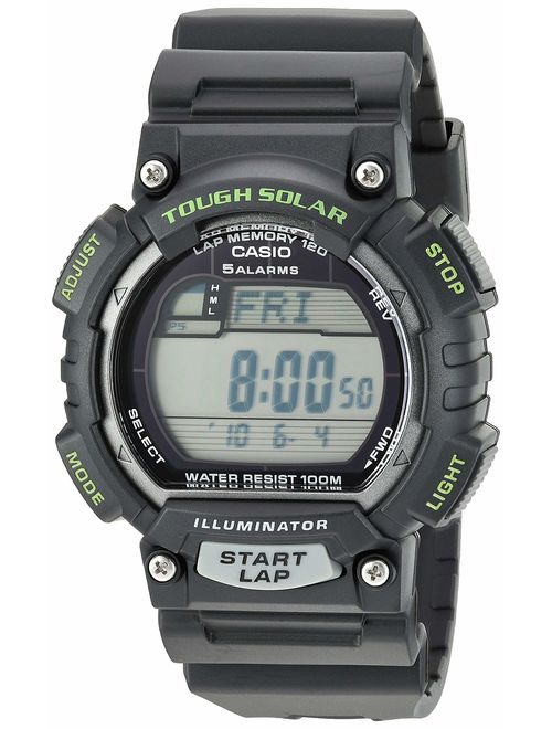 Casio Men's STL-S100H-1AVCF Tough Solar Runner Black Watch