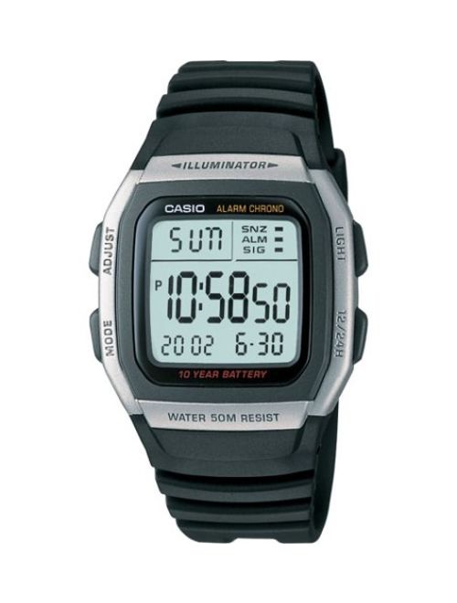 Casio Men's W96H-1AV Sport Watch with Black Band