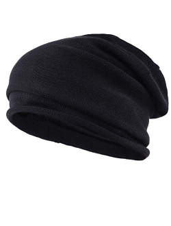 FORBUSITE Slouch Beanie Hat for Men Women Summer Winter B010