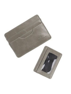 Y&G Men's Fashion Mens Slim Card Holder More Color Available Come With a gift Box