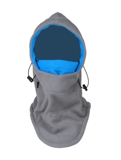 Tahbilk Balaclava Fleece Hood,Heavyweight Cold Weather Winter Motorcycle,Windproof Ski Mask,Ski&Snowboard Gear