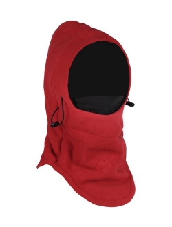 Tahbilk Balaclava Fleece Hood,Heavyweight Cold Weather Winter Motorcycle,Windproof Ski Mask,Ski&Snowboard Gear