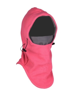 Tahbilk Balaclava Fleece Hood,Heavyweight Cold Weather Winter Motorcycle,Windproof Ski Mask,Ski&Snowboard Gear