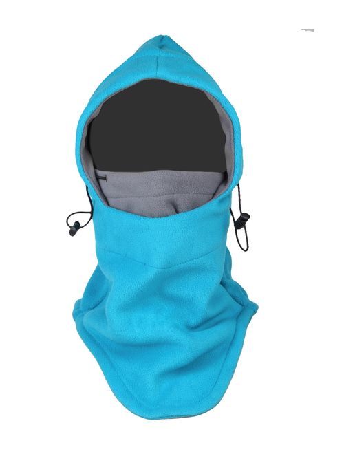 Tahbilk Balaclava Fleece Hood,Heavyweight Cold Weather Winter Motorcycle,Windproof Ski Mask,Ski&Snowboard Gear