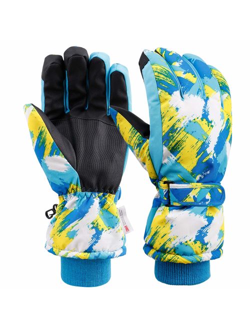 Galexia Zero Mens Womens Thinsulate Lined Waterproof Touchscreen Ski Gloves