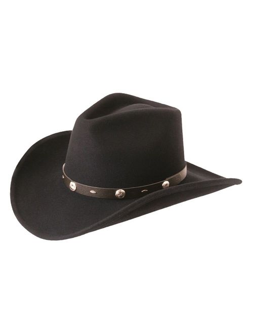 Silverado "Rattler" Men's Crushable Wool Western Cowboy Hat RATTLER