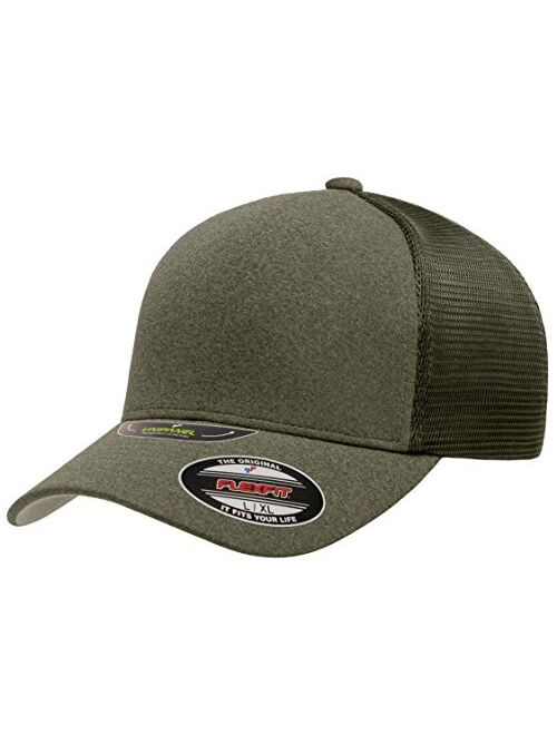 Flexfit Melange Unipanel Trucker Cap