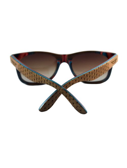 Maple Wood Sunglasses - 100% Polarized Lenses in a Handmade Wooden Wayfarer that Floats!