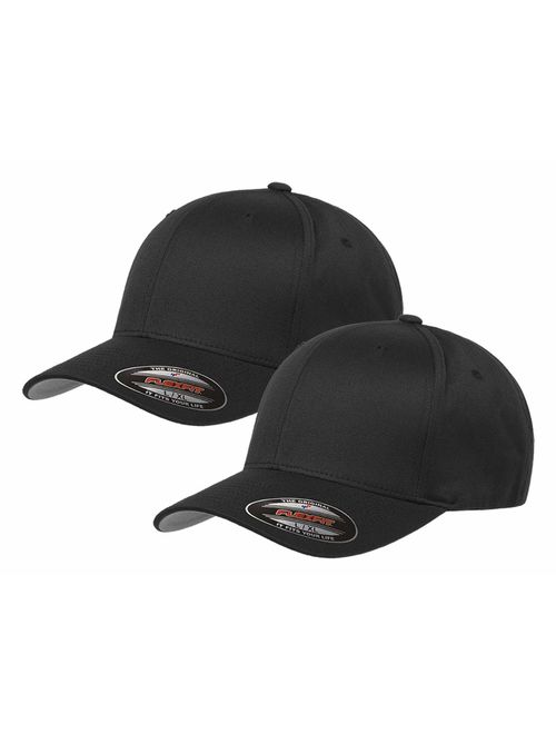 RBMelchi Set of 2, Baceball Cap Sports Athletic Fitted Hat