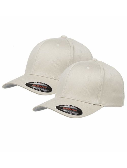 RBMelchi Set of 2, Baceball Cap Sports Athletic Fitted Hat