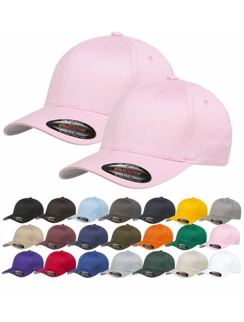 RBMelchi Set of 2, Baceball Cap Sports Athletic Fitted Hat