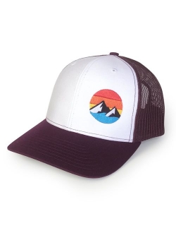 WUE Explore The Outdoors Trucker Hat - Mountains Men's hat Trucker