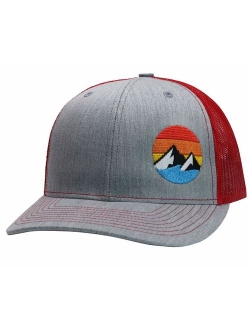 WUE Explore The Outdoors Trucker Hat - Mountains Men's hat Trucker