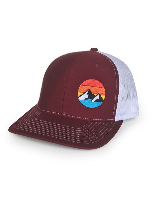 WUE Explore The Outdoors Trucker Hat - Mountains Men's hat Trucker