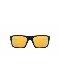 Men's OO9367 Drop Point Rectangular Sunglasses