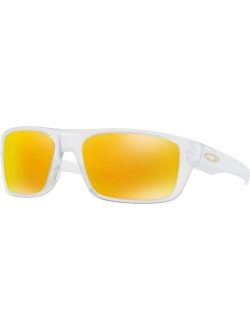 Men's OO9367 Drop Point Rectangular Sunglasses