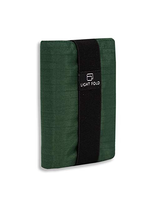 Ultra Slim Men's Nylon Trifold Wallet RFID Blocking - Hold up to 12 Credit Cards