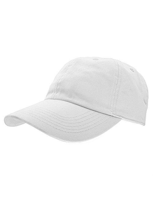 Gelante Baseball Caps Dad Hats 100% Cotton Polo Style Plain Blank Adjustable Size