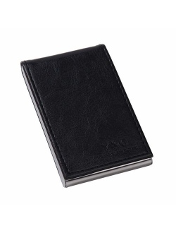 Y&G Men's Fashion Unisex Leather PU Business Card Holder with Magnetic