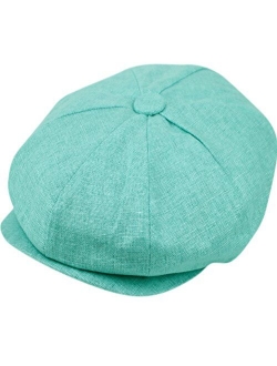 Epoch hats Men's Newsboy Linen Applejack Gatsby Collection Ivy Hats