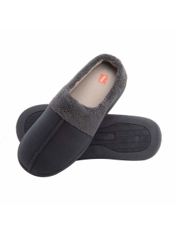 Men's Memory Foam Indoor Outdoor Clog Slipper Shoe with Fresh IQ