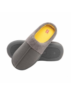 Men's Memory Foam Indoor Outdoor Clog Slipper Shoe with Fresh IQ