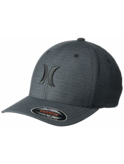 Men's Black Textures Baseball Cap