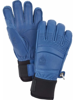 Hestra Leather Fall Line - Short Freeride 5-Finger Snow Glove with Superior Grip for Skiing and Mountaineering