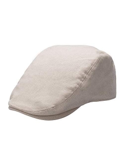 Men's Ivy Newsboy Hat, Ash, Small/Medium