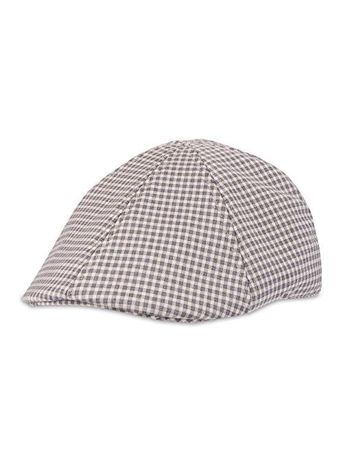 Dockers Men's Ivy Newsboy Hat, Ash, Small/Medium