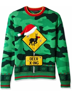 Men's Ugly Christmas Reindeer Sweater