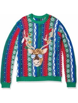 Men's Ugly Christmas Reindeer Sweater