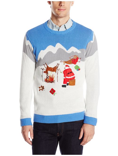 Blizzard Bay Men's Ugly Christmas Reindeer Sweater 