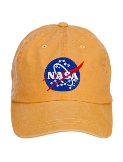 e4Hats.com NASA Insignia Embroidered Washed Cap