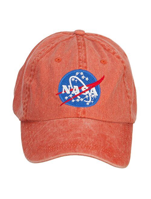 e4Hats.com NASA Insignia Embroidered Washed Cap