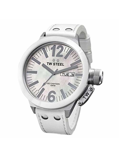 TW Steel Men's CEO Canteen Quartz Watch - Oversized Men's Watch in Both 45mm and 50mm Sizes