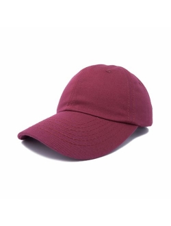 Baseball Cap Dad Hat Plain Men Women Cotton Adjustable Blank Unstructured Soft